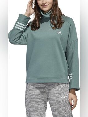 Excellent Condition Adidas Comfort Funnel Neck Sweatshirt Size 2X